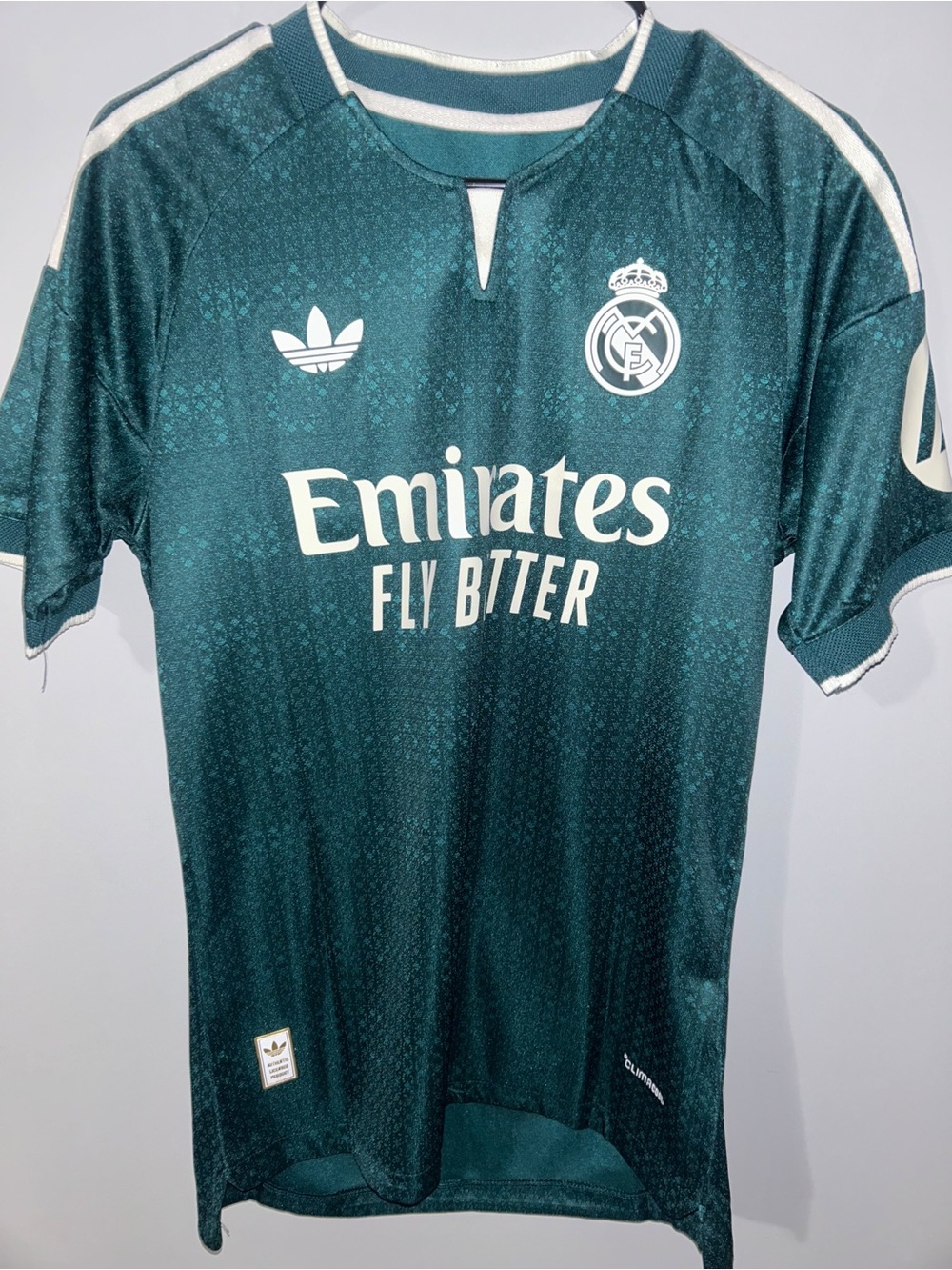 Real Madrid 26/27 Third Kit Away Jersey # 25 Yan Diomande Player Version Size